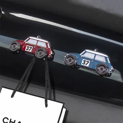 Car Alloy Hook USB Cable Organizer Storage Clip For MINI Cooper S JCW R50 R53 R55 R56 F54 F55 F56 F60 Countryman Car Sticker