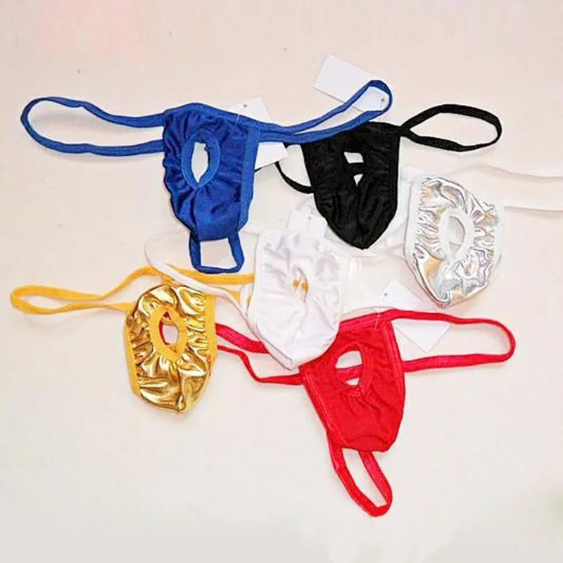 New Men Lingerie String Japanese Thongs With Hole T-back Soft Adult Underwear Sexy Mens Accessories Hot Breathable Men's Panties