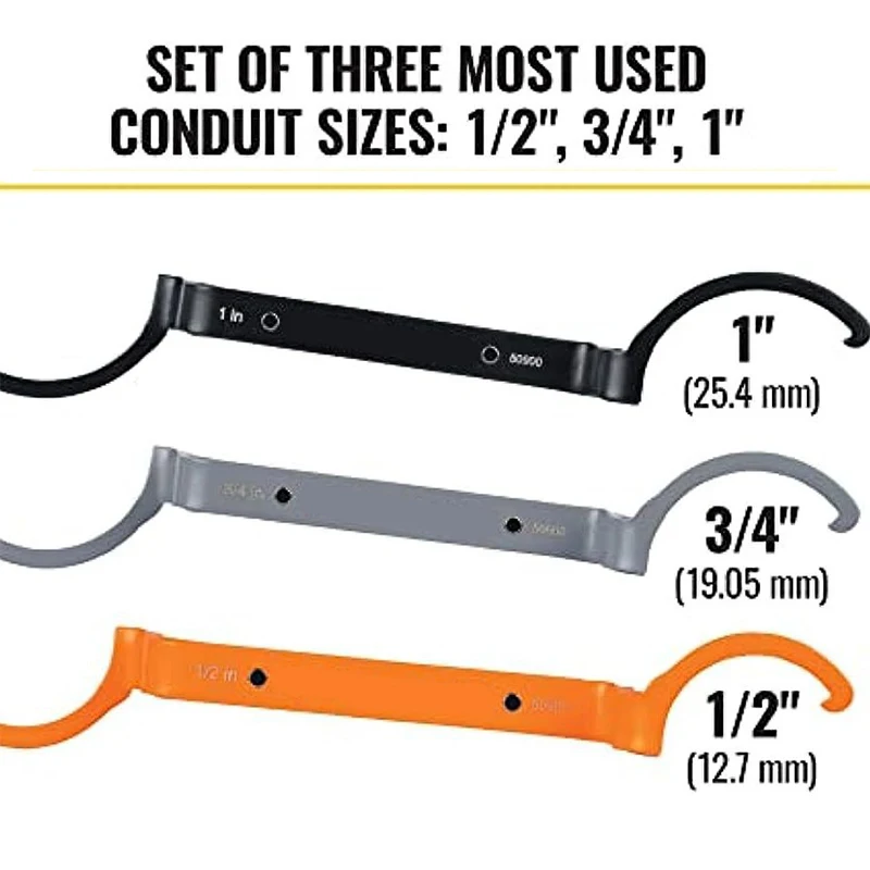 Set di strumenti per chiavi di bloccaggio, kit in acciaio legato a forma di S con dado anti-allentamento per la manutenzione di auto, camion e tubi dell'acqua