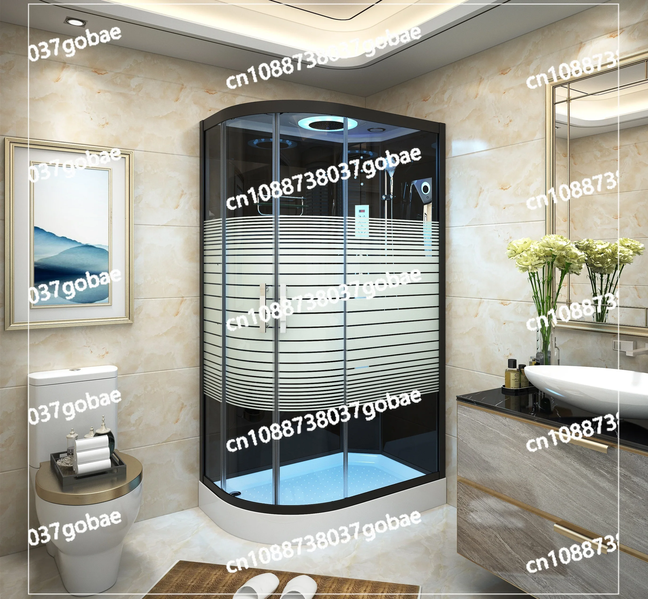 Most Popular Electric Steam Shower Room Walk in Tub Showers Cabins High Quality  Steam Bath Cabin