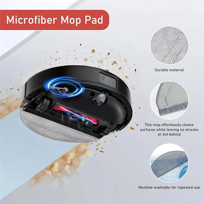 Vacuum Cleaner Replacement Parts Kit For Roborock Q10 S5/Q10 S5+ Models Accessory