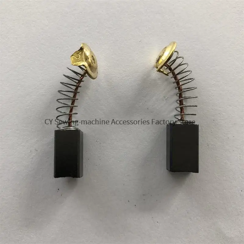 1Pair Carbon Brush for High-Speed Breaking Machine Track Cutting Machine Electric Brush Start Carbon Brush Spring Brush