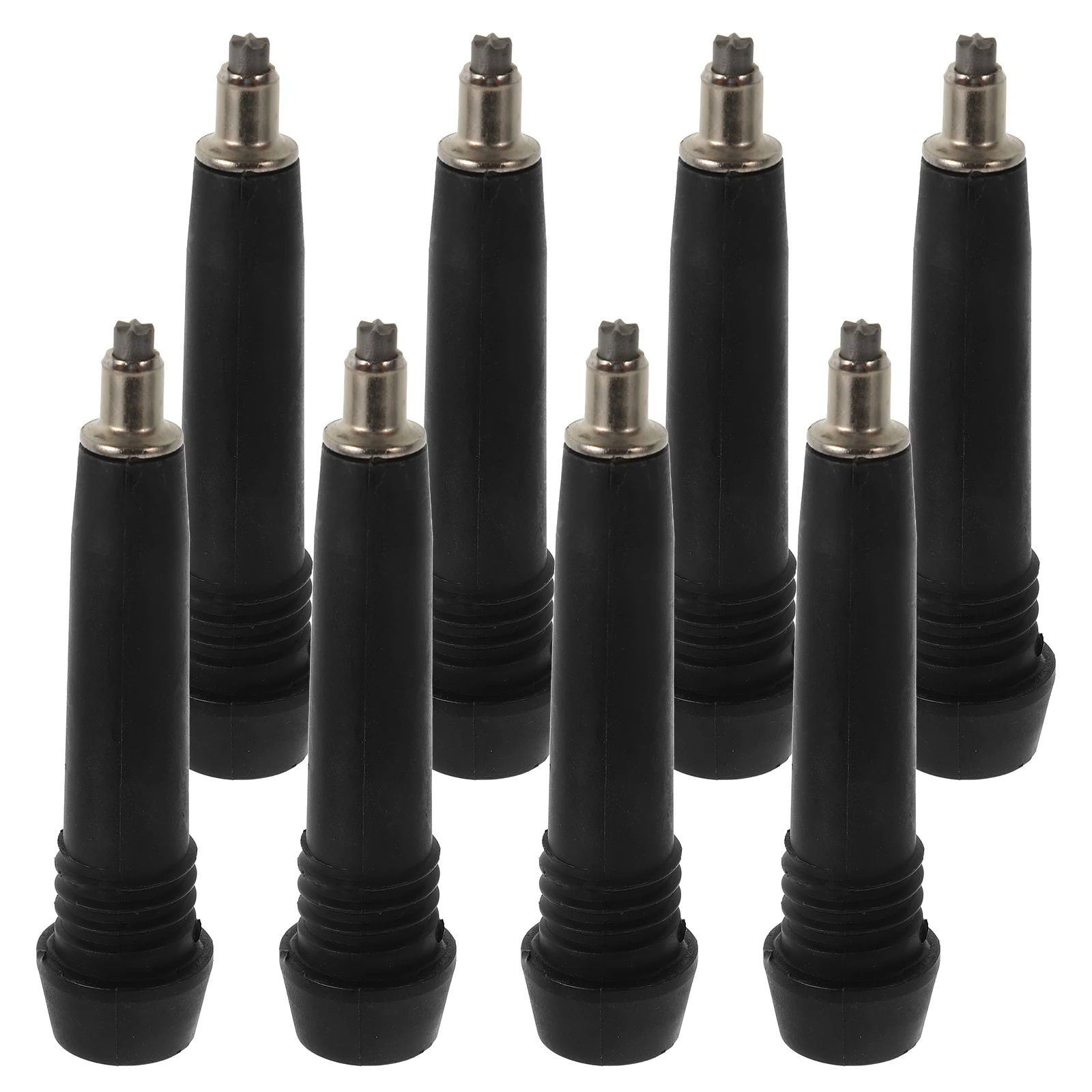 

8pcs Trekking Replacement Pads for Crutch Tips Crutches Ends Stick Parts Non Slip Cane Tips Walking Accessories
