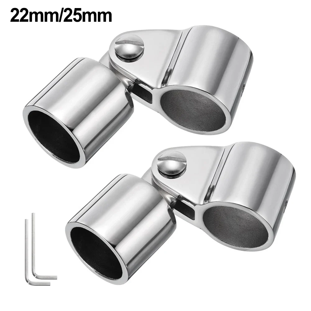 Boat Bimini Awning Top Mounted Slide Cover Sunshade Fixed Joint Hex Wrench 22/25mm Marine Awning Top Installation Sliding Cover