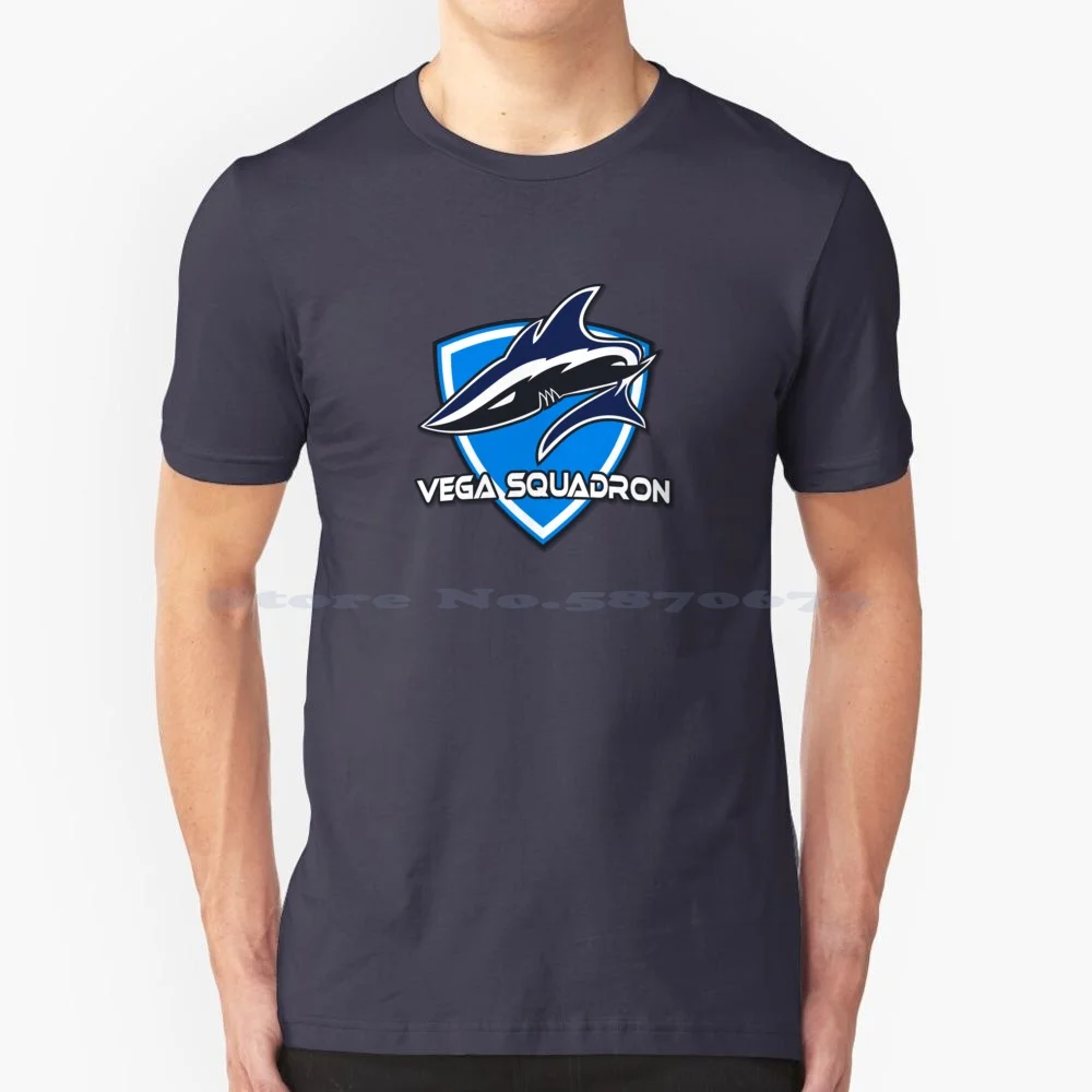 Vega Squadron Logo T Shirt 100% Cotton Tee Csgo Esports Gaming C9 Liquid G2 North Sk Mibr America Europe France Denmark Faceit