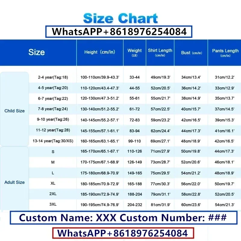 26/27 Unisex Blank Soccer 2‑Piece Set, Kids Adults Parent‑Child Kit, Custom No.1 7 8 9 10 for School Outdoor Team Sports red 10