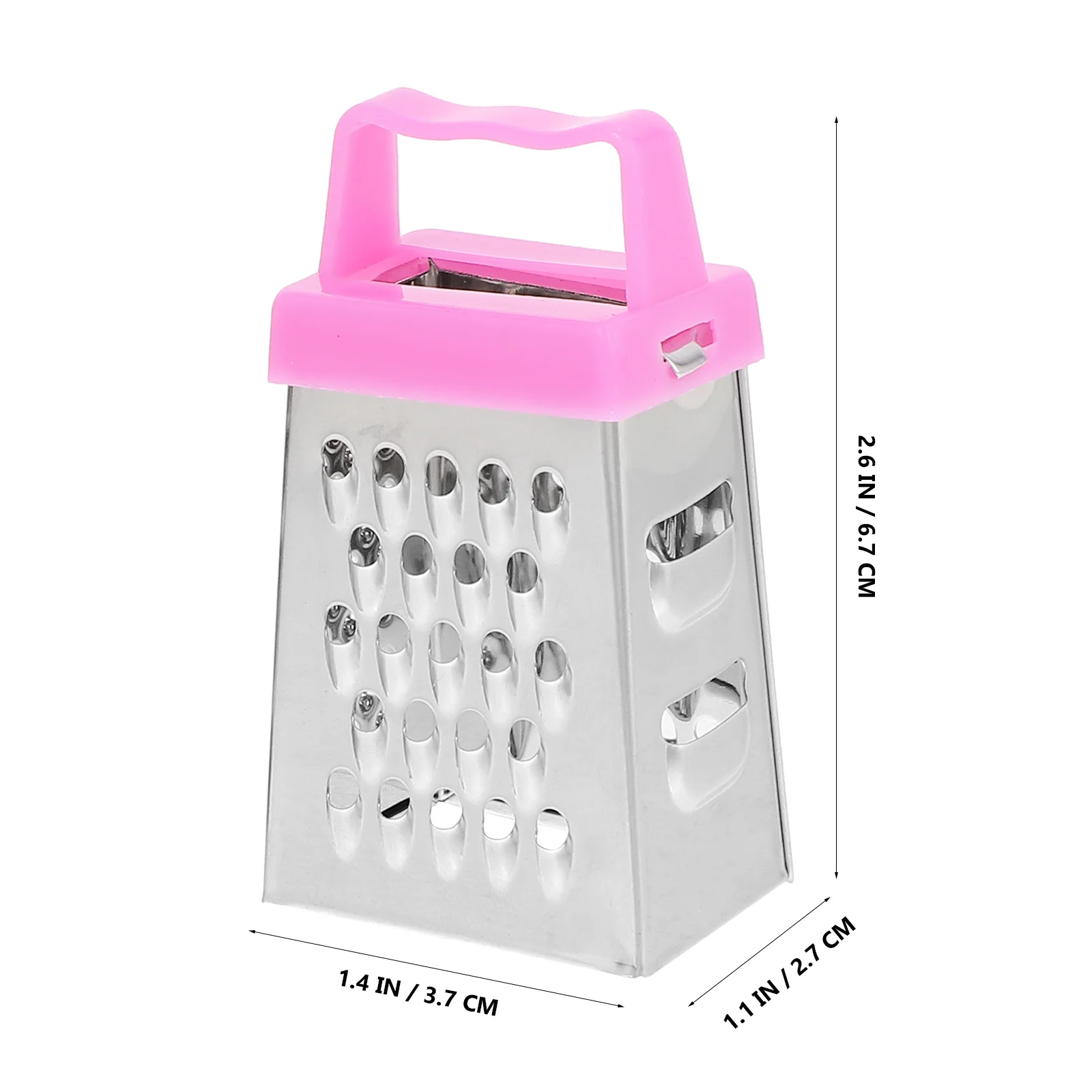 6 Pcs Automatic Mini Cheese Grater Mozzarella Multi-use Vegetable Baby Vegetables