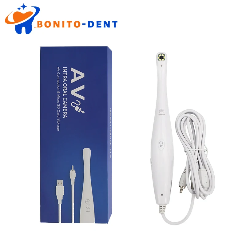 

Dentist Tools VGA TV Output Dental Intraoral Camera High Definition Oral Endoscope With 6 LED Lights