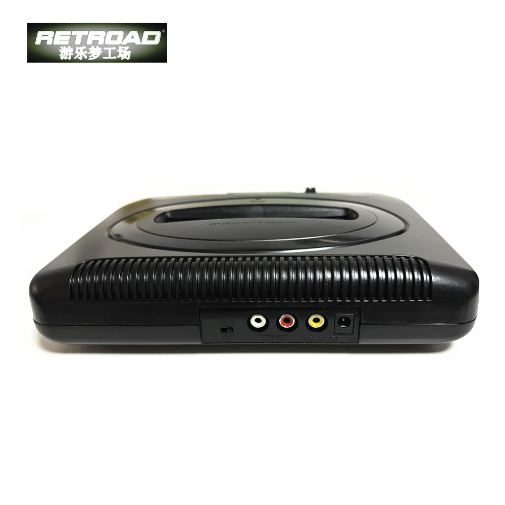 Retroad 16BIT MODERN  MD2 Main Console for Genesis/Mega Drive, Play NTSC /PAL Game Cartridge (original size)(no games )