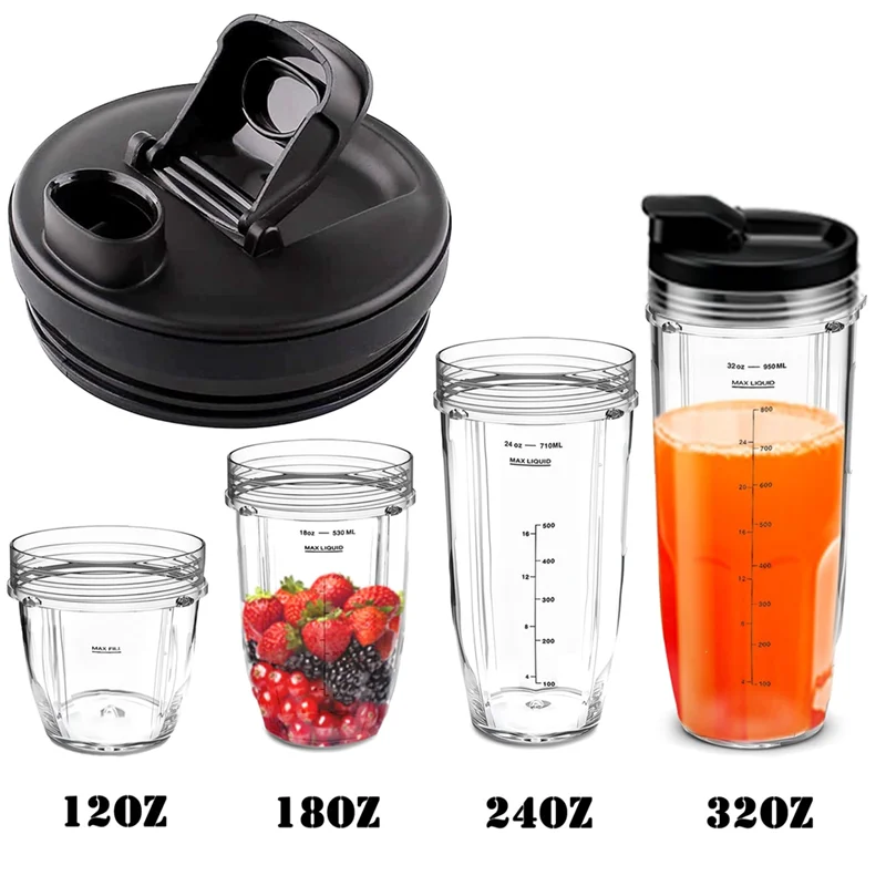 Mixer-Top-Deckel-Zubehör für Nutri Ninja Auto-IQ BL450/456/480/482/640/642/682 BN401/751/801 Entsafter-Zubehör
