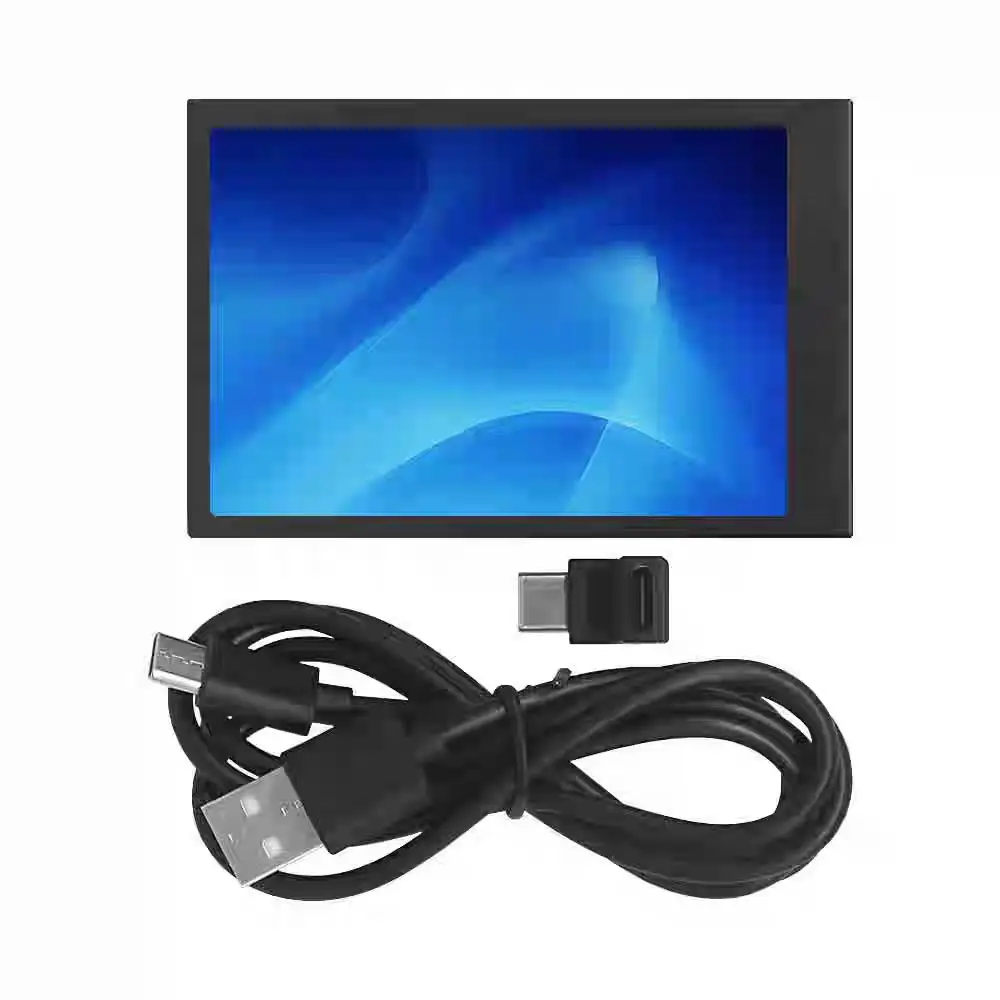 3.5-inch Type-C Monitor, Secondary Screen, USB Direct Connection to the Computer, High-definition IPS Screen, Aida64