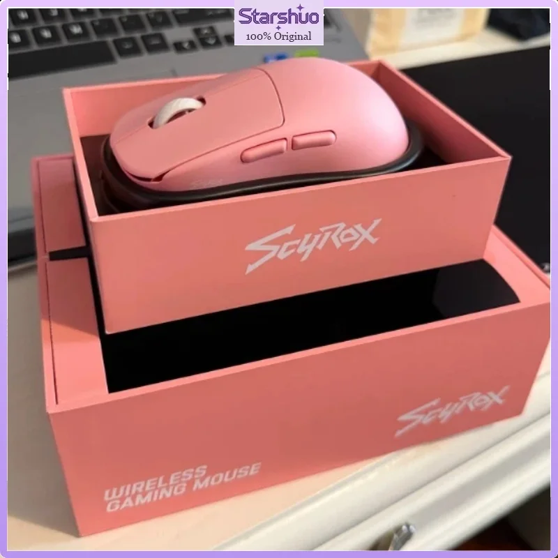 Scyrox V8/V8s Lightweight Wireless Gaming Mouse PAW3950 8K Ergonomic Grip Small Medium Hands FPS E-sports Mice PC Laptop Gaming