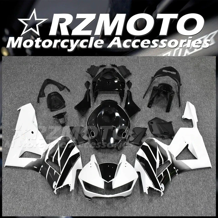 

4Gifts New ABS Fairings Kit Fit for HONDA CBR600RR F5 2013 2014 2015 2016 2017 2018 13 14 15 16 17 18 Bodywork Set Black White