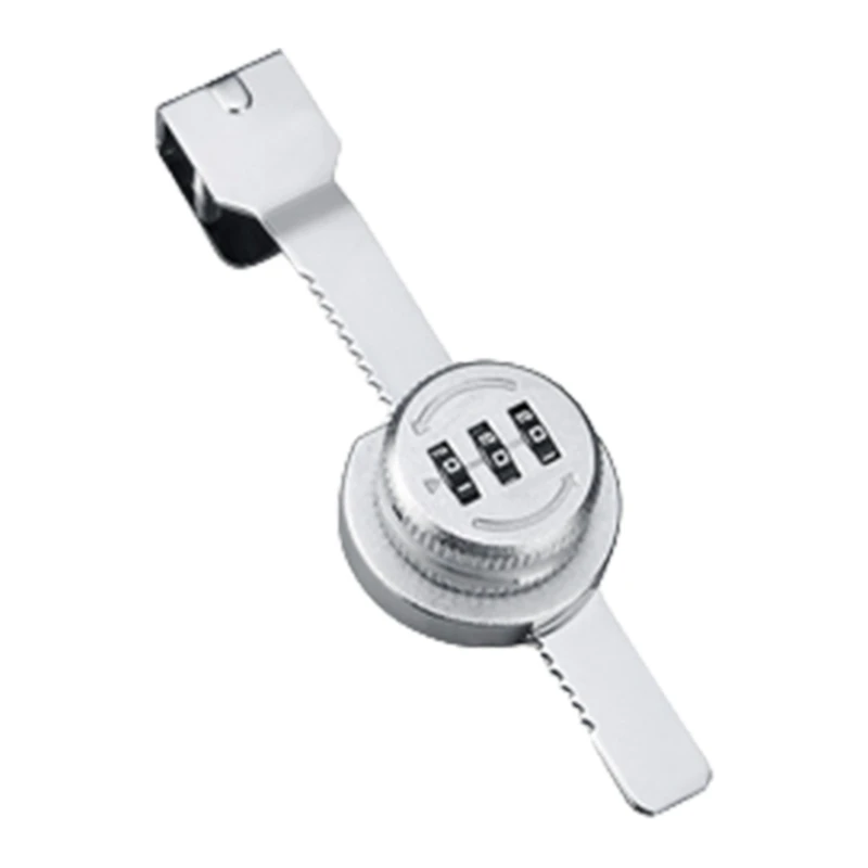 3Digit Combination Lock Sliding Glass Door Lock Anti-theft Safety Slide Latches