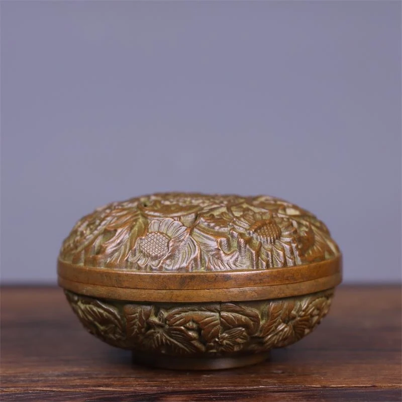 High-quality all-copper sunflower burner ornament, home craft, sandalwood incense stick, suitable for office, study, and