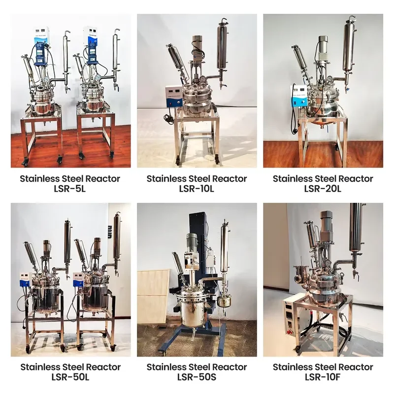 for Laboao 50L Stainless Steel Jacketed Reactor High Temperature Reactions