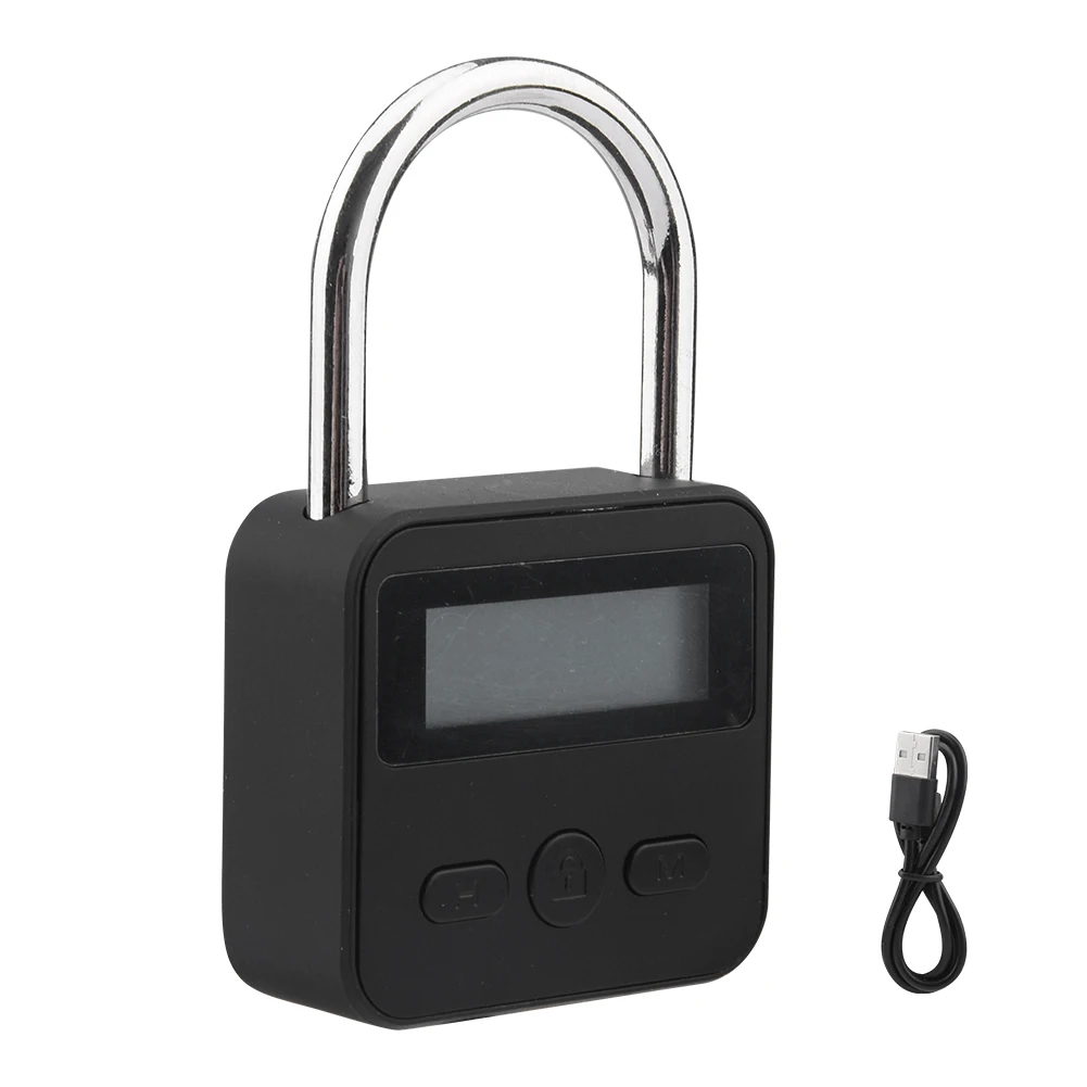 หน้าจอ LCD มัลติฟังก์ชันสำหรับเกมดิจิทัลสำหรับผู้ใหญ่ตัวล็อคจับเวลาโลหะทนทานทนทานมีน้ำหนักเบา