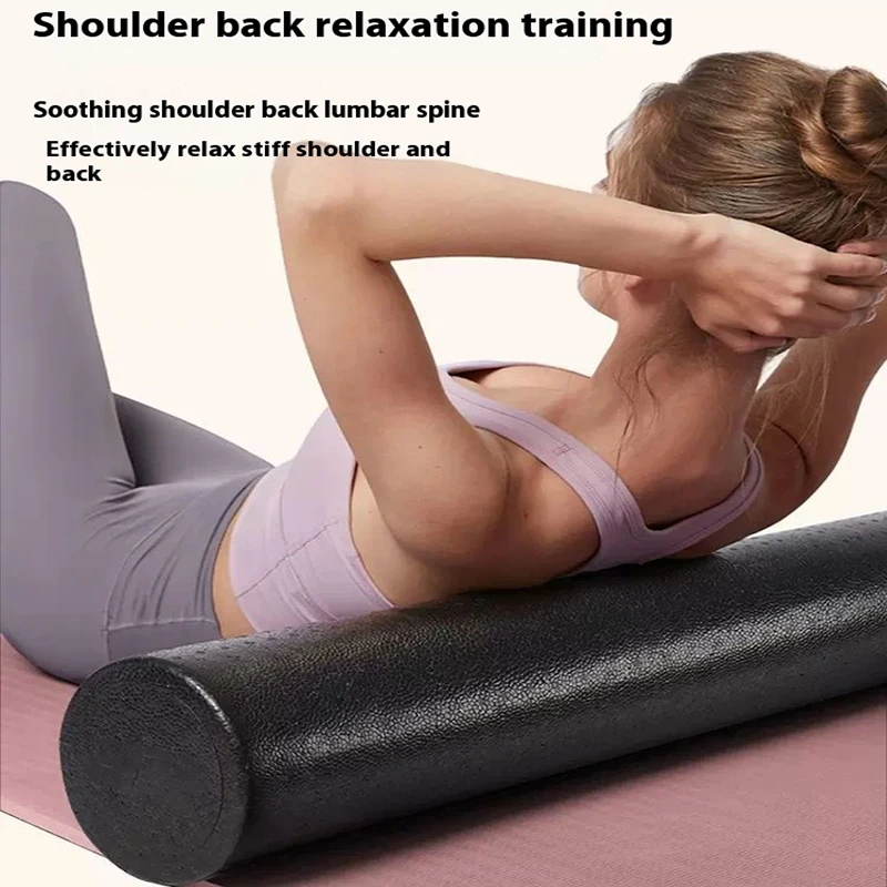 30/45/60CM Density Foam Roller Back Pain Relief Yoga Portable Yoga Body Building Training Deep Tissue Massage Pilates Equipment