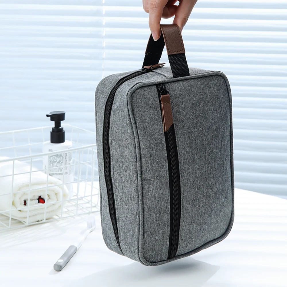 

Мужская косметичка, портативная косметичка для хранения, дорожная сумка для стирки, двухслойная для отпуска, отеля, тренажерного зала