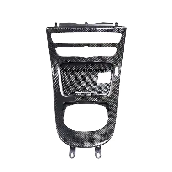 

Replacement Carbon Interior Center Console for E Class E53 E63 S LCI 2019+Carbon Fiber Gear Surround Trim