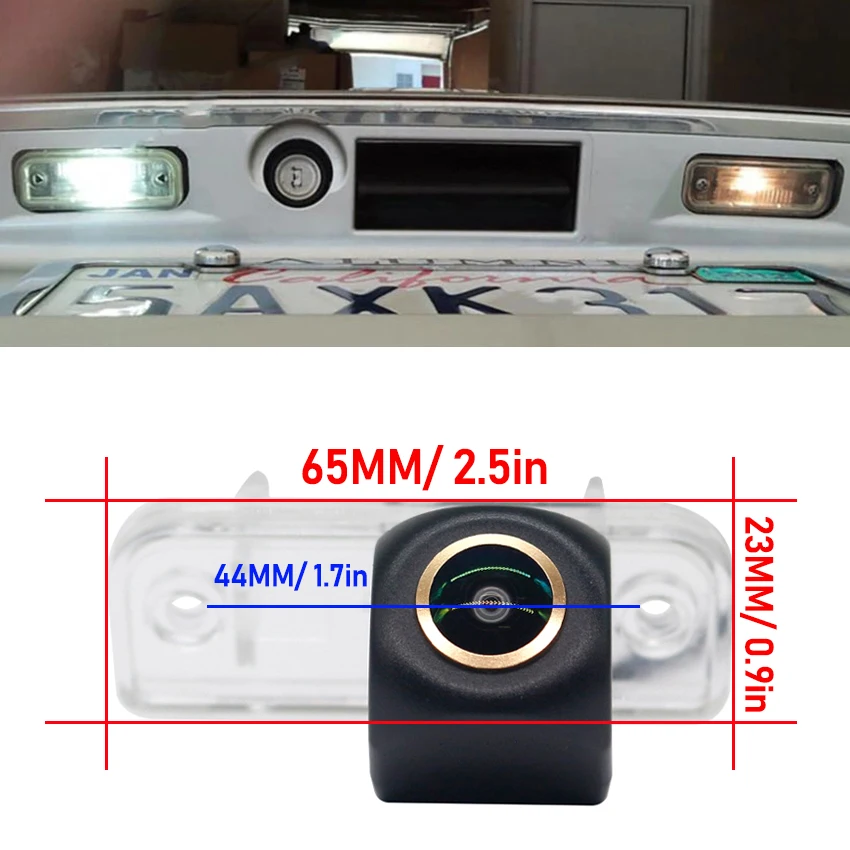170° AHD CCD 1080P Car Rear View Waterproof Camera Night Vision Reverse Reversing HD For Mercedes Benz Clk W203 W209 W219 W211