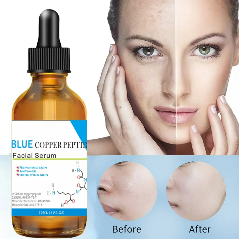 

30ml Apple Cell Face Serum Blue Copper Peptide Matrixyl 3000 Hydrating Shrink Pores Nourishing Moisturizing Anti-Aging