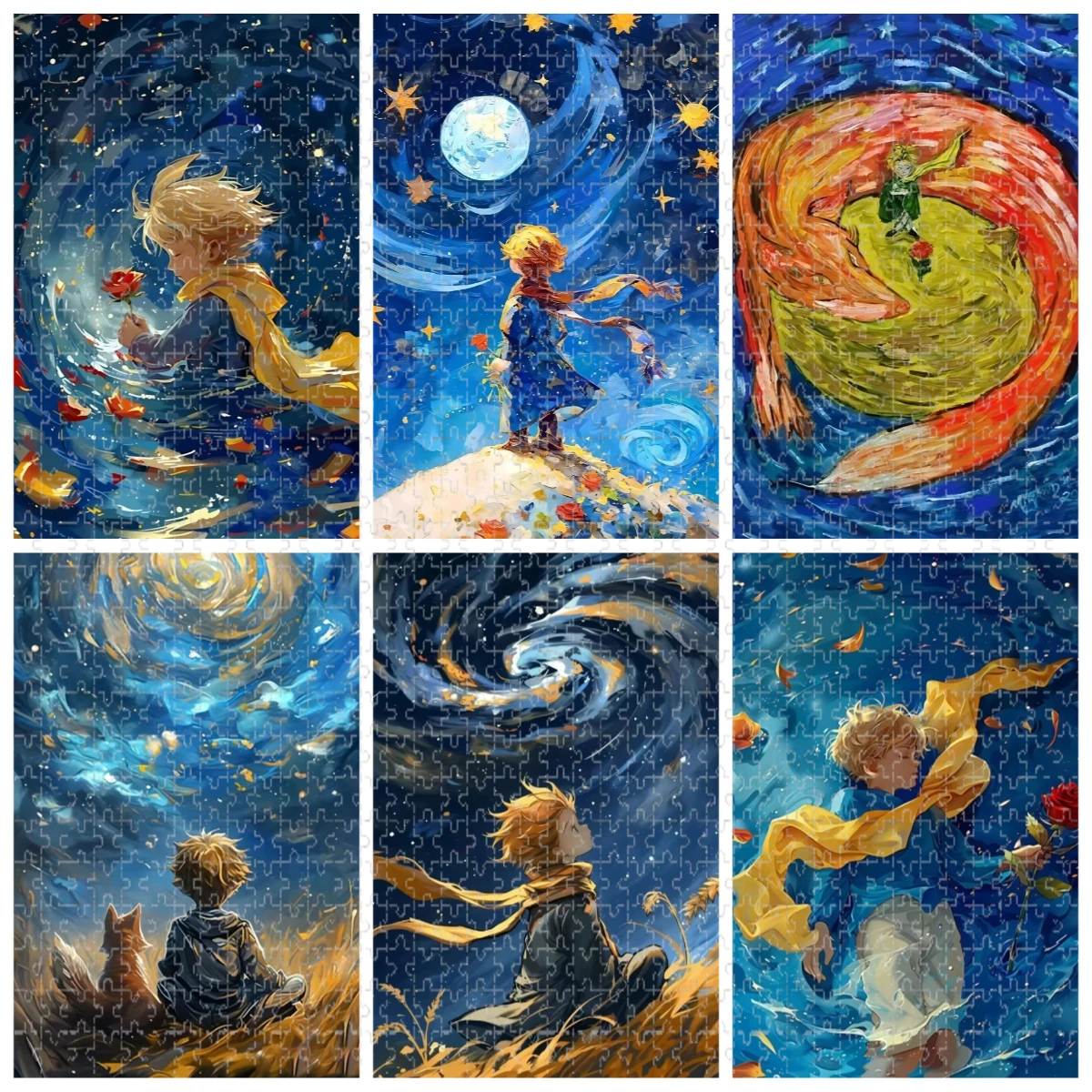 

Пазл «Маленький принц» (500/1000 элементов) для взрослых и начинающих — ручная работа, подарок, украшение для дома, игра, игрушка