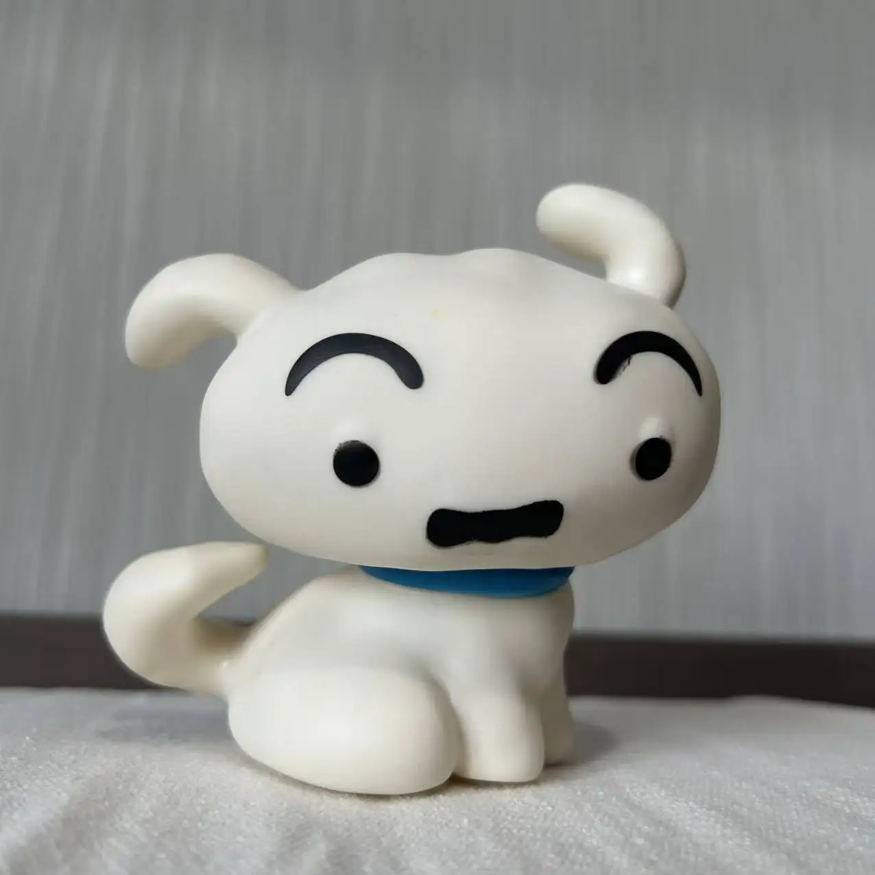 

New Anime Crayon Shin-chan Nohara Shiro Q version Kawaii Figure PVC Model Toys Doll ornament Gifts