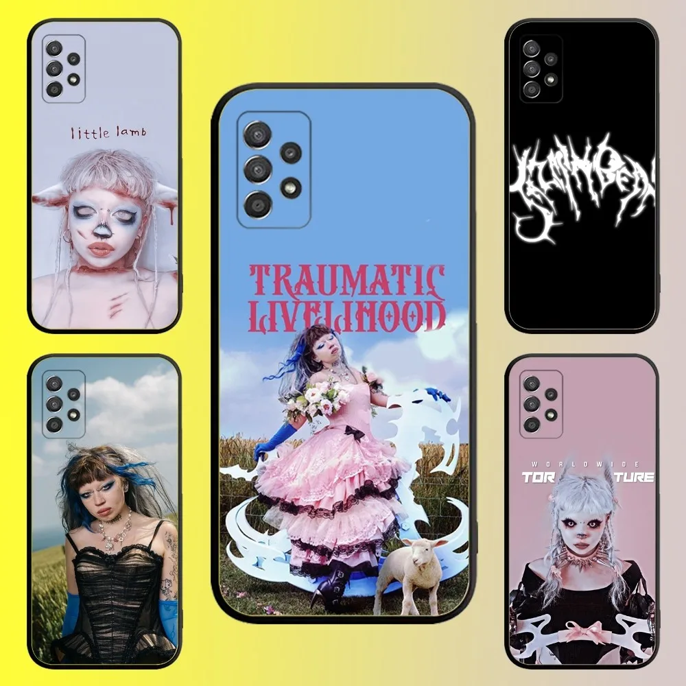 SInger J-Jazmin B-Bean Phone Case For Samsung Galaxy A13,A21s,A22,A31,A32,A52,A53,A71,A80,A91 Soft Black Shell