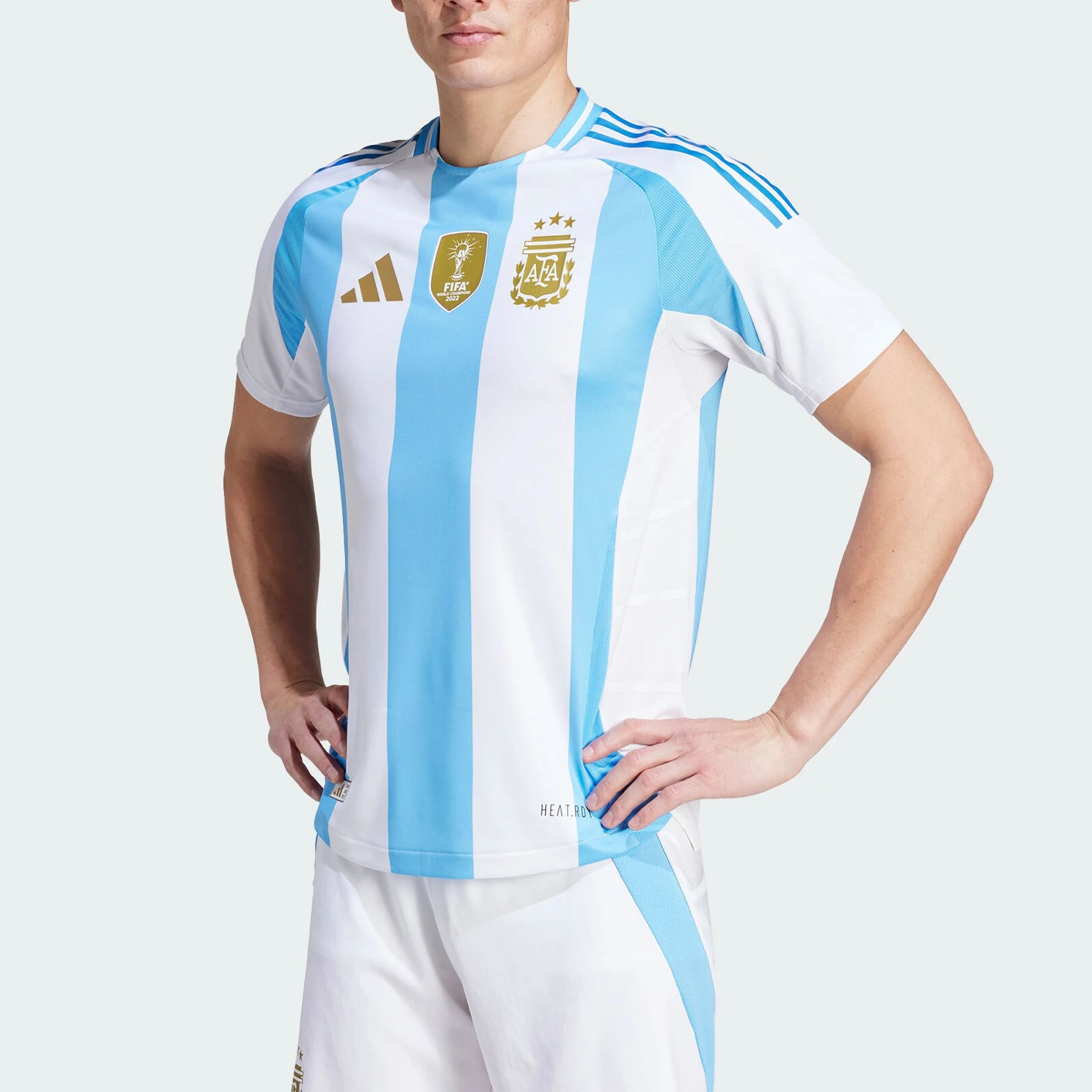 Adidas Authentic Argentina Team Player Edition Home Men's Football Short Sleeve IP8388