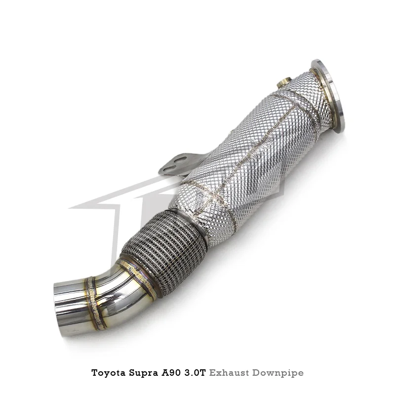  Head Section High flow Pipes Exhaust Pipes branch downpipe Exhaust Pipe with catalyst For Toyota SUPRA A90 3.0T 