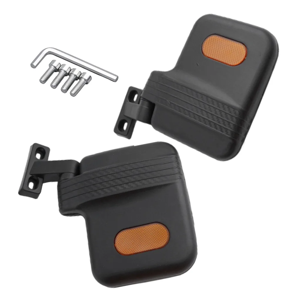1 Set Left and Right Rearview Mirror for Electric Bicycles, Tricycles, Mobility Scooters and Similar Small Vehicles