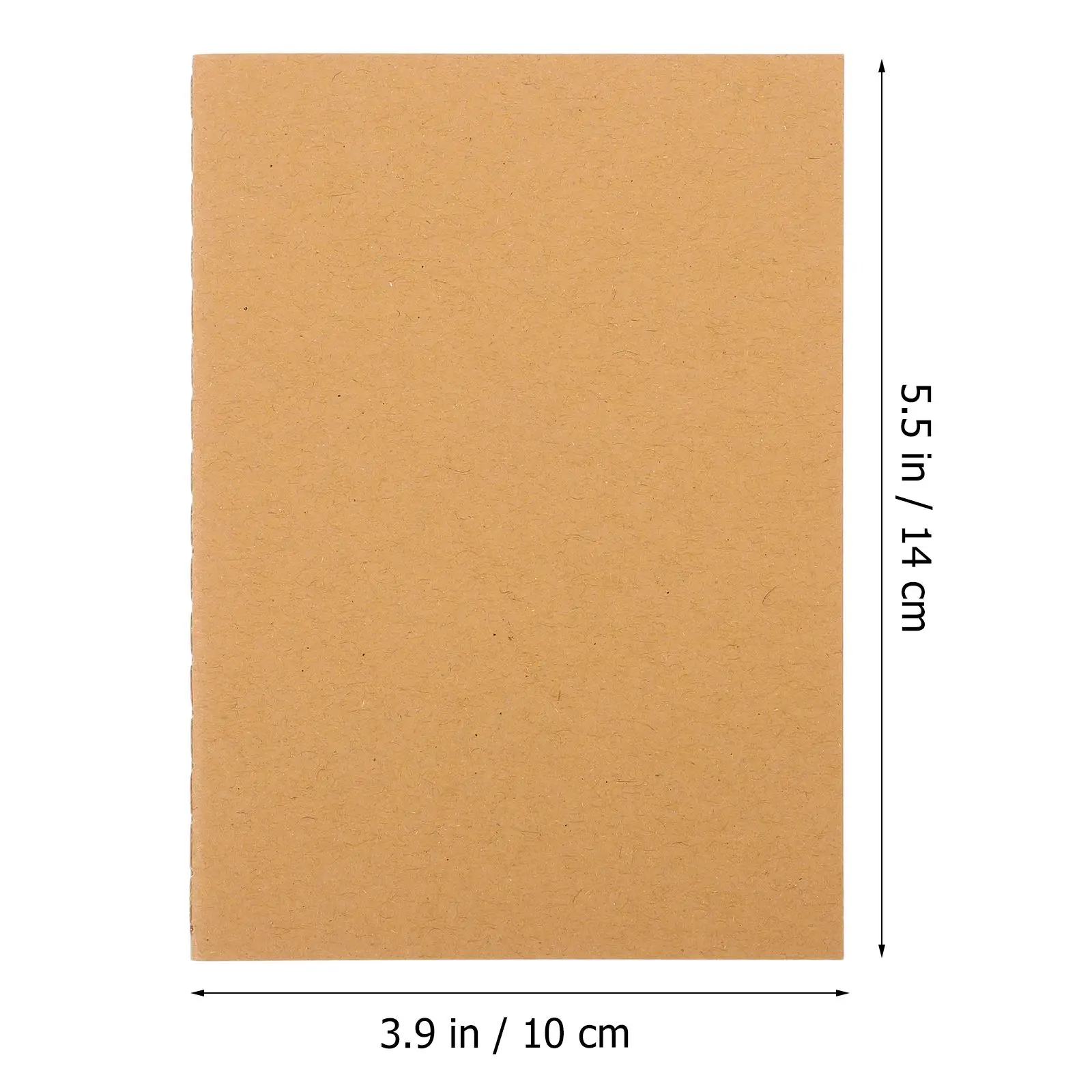 12PCS Blank Paper Travel Journal Memo Pad Kraft Journal Kraft Notebook Diary Journal Blank Page Notebook