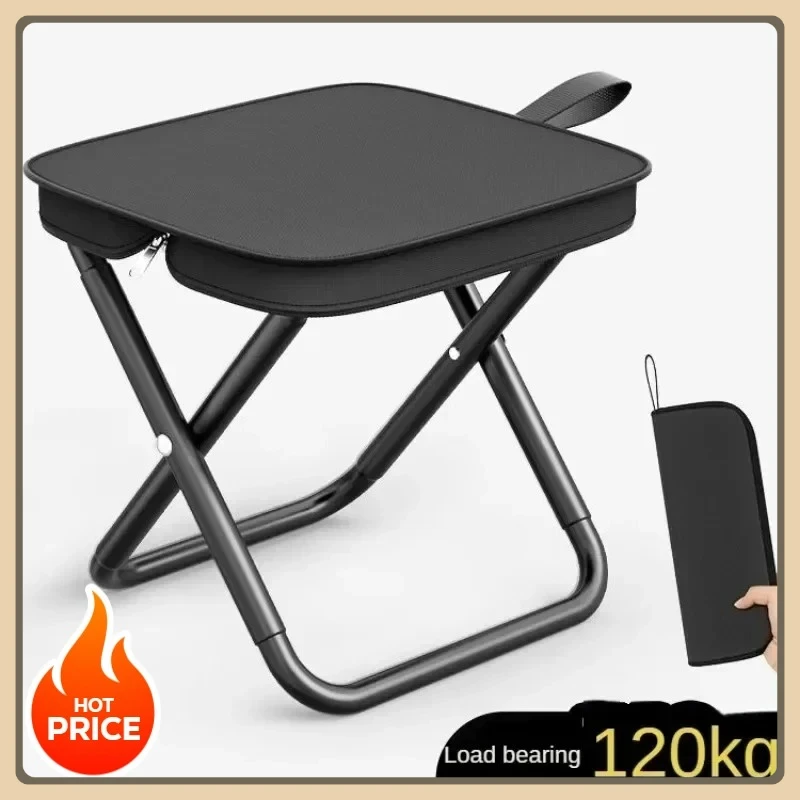 NEW Ultra-light fishing stool, outdoor picnic camping folding chair, portable travel seat, convenient to carry folding chair.