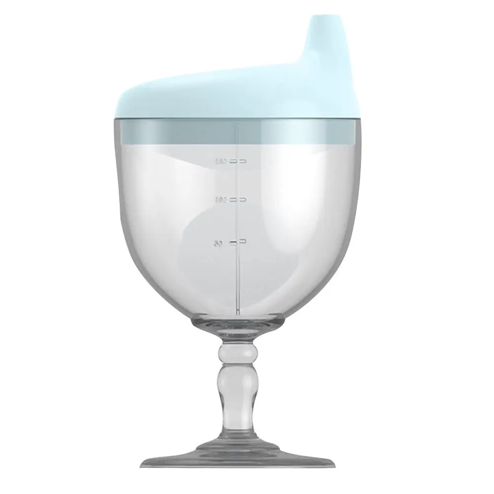 

Baby Plastic Milk Cup Leak-Proof Creative Goblet Baby Feeding Bottle Infant Drinking Cup Anti-Fall Lightweight PP Material Cold