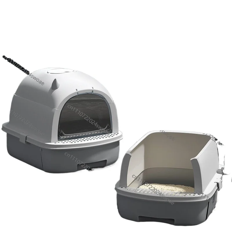 Cat Litter Box Deodorant Fully Enclosed MIX