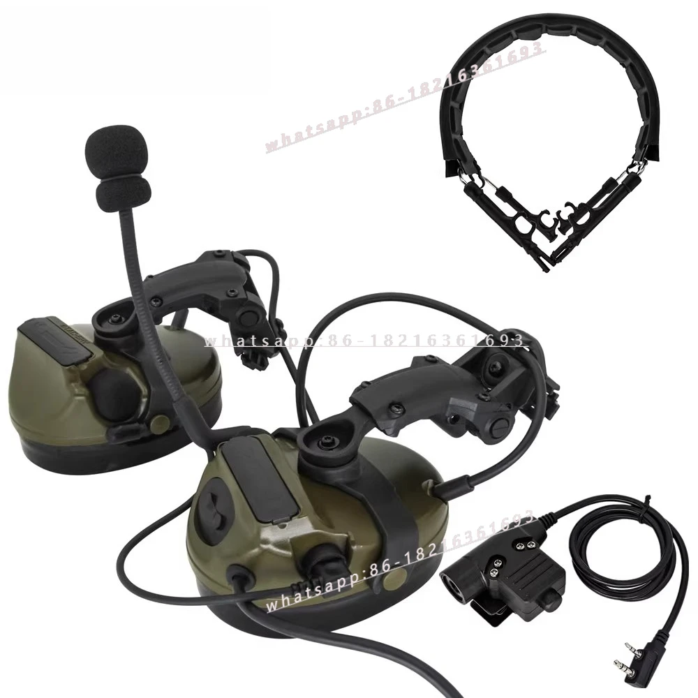 Store 2055   III Noise Cancelling Microphone Function Headphone Helmet Rear Stand Version