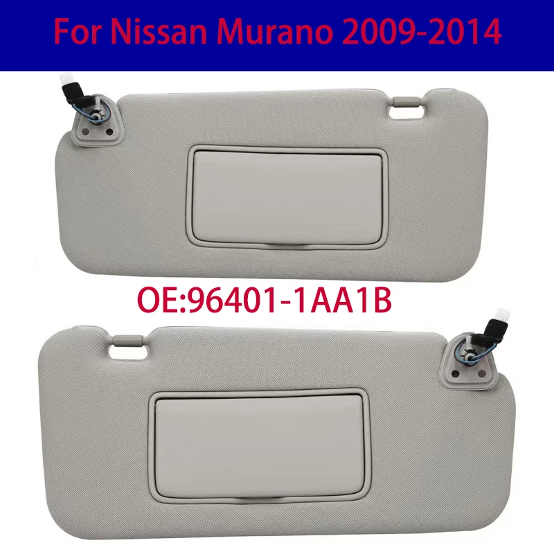 

96401-1AA1B For Nissan Murano 2009-2014 Illuminated car sun visor with makeup mirror and anti-glare shade