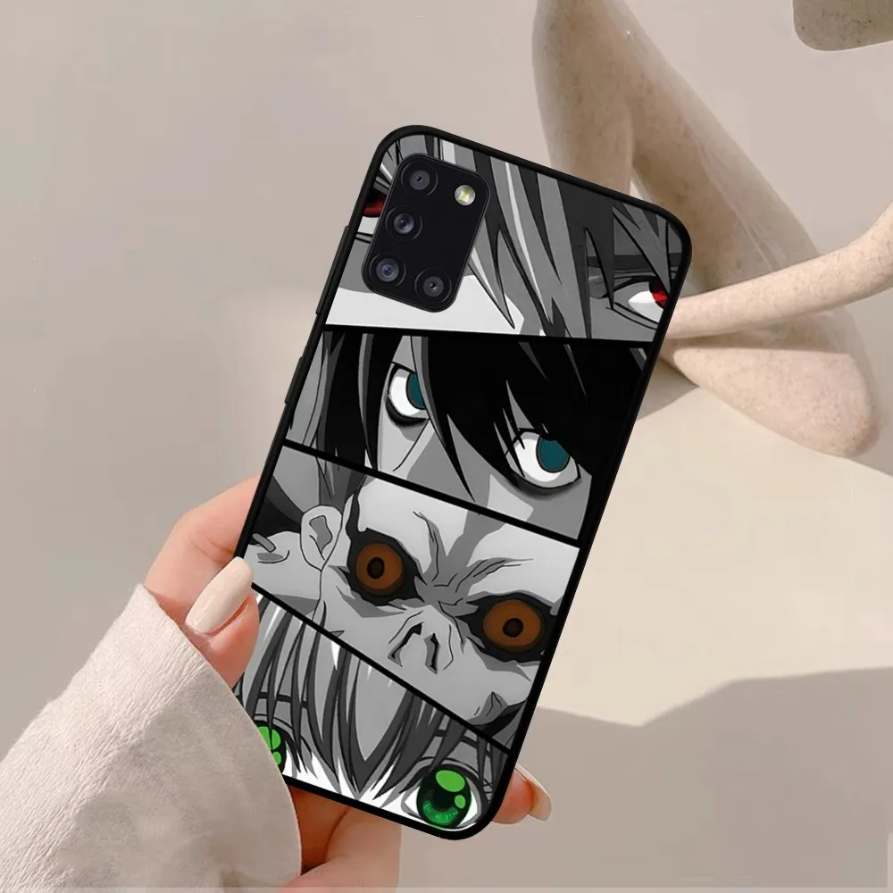 Thrilling Anime Death Note Phone Case For Samsung A 10 11 12 13 20 21 22 30 31 32 40 51 52 53 70 71 72 73 91 13 shell