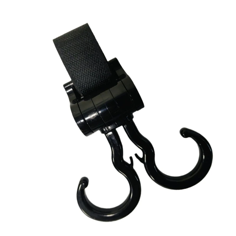 Stroller Hook and 360 Degree Rotating Loop for Hanging Purse & Shopping Bag