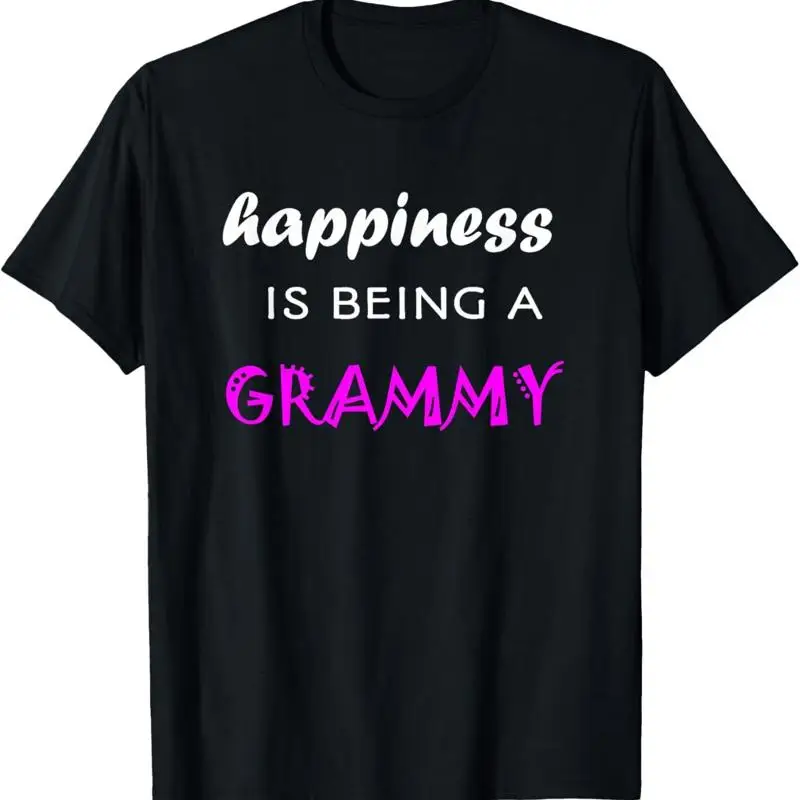 A felicidade é sendo uma camiseta engraçada do Dia das Mães Grammy