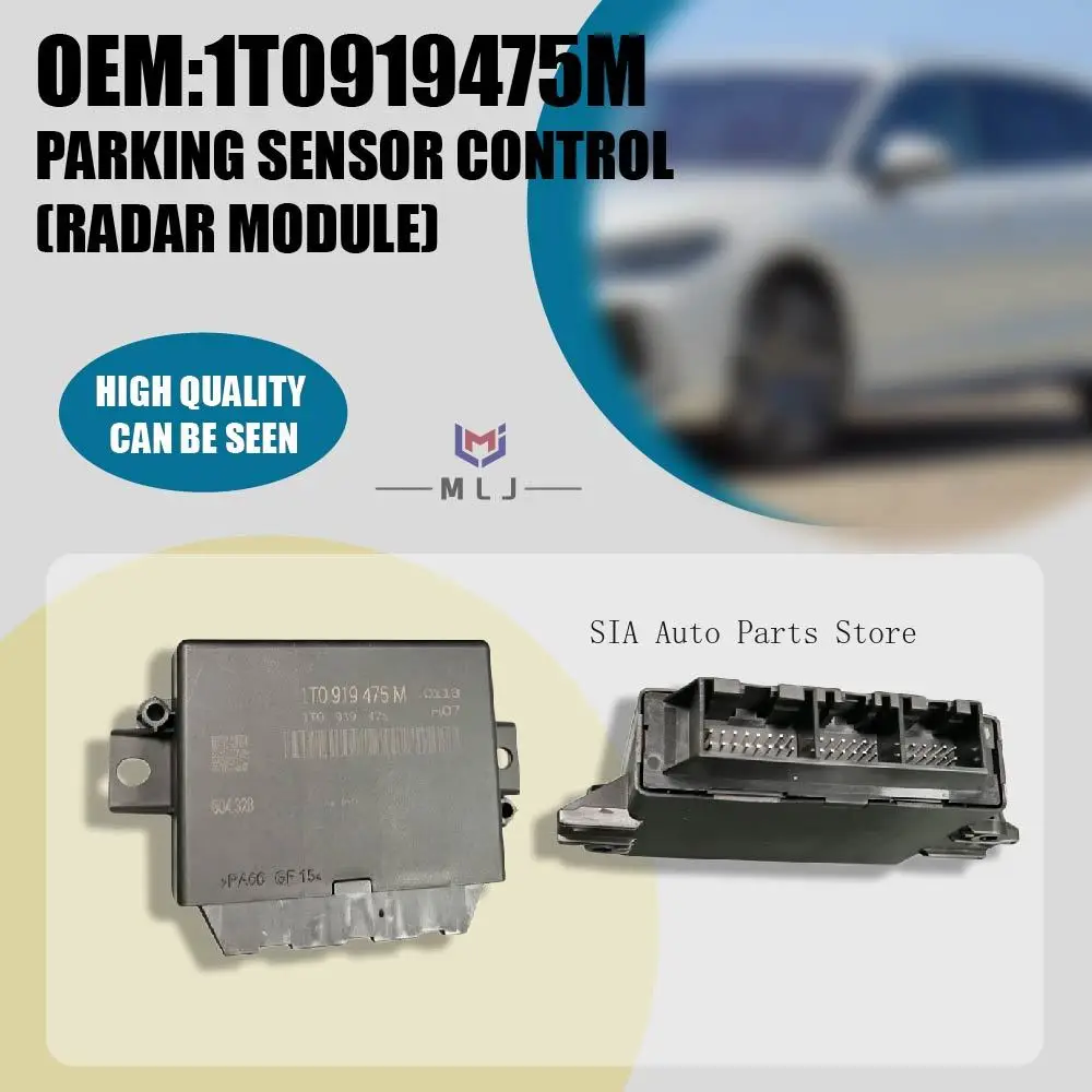 

OEM 1T0919475M 1T0 919 475 M For VW Passat CC Parking Sensor Control Radar Module Parking Assist System Control Unit Auto Parts
