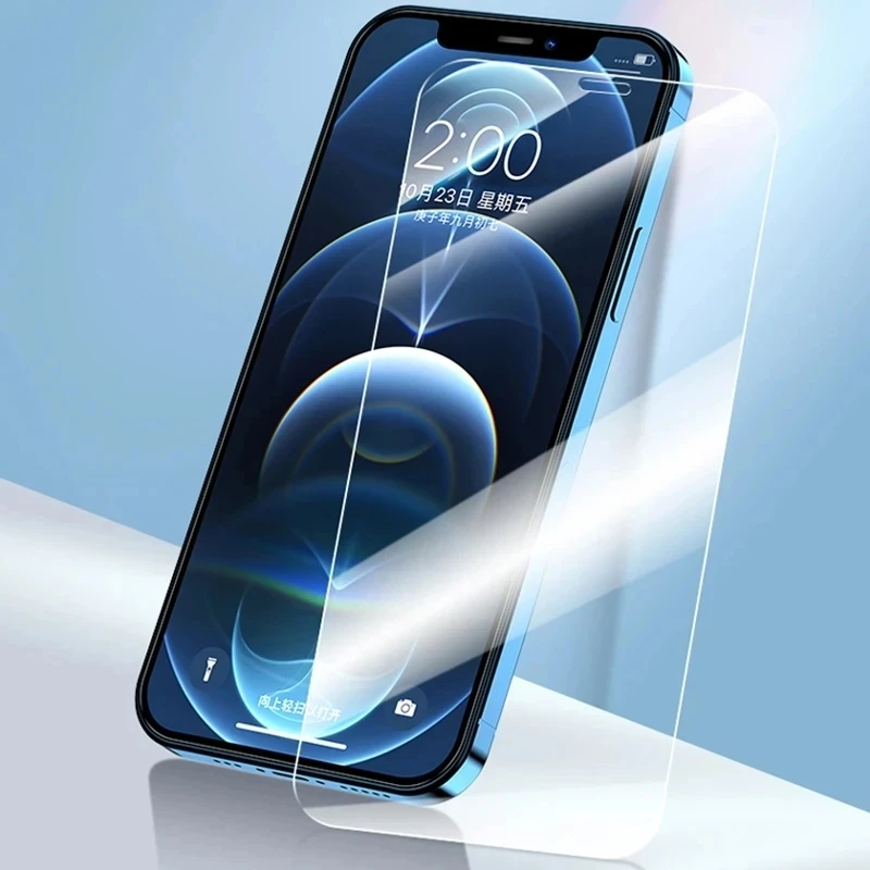 

9H Tempered Glass Screen Protector For apple iPhone 16 15 14 13 12 11 Pro XS Max X XR 7 8 6 Plus SE 2020 Glass Protective Film