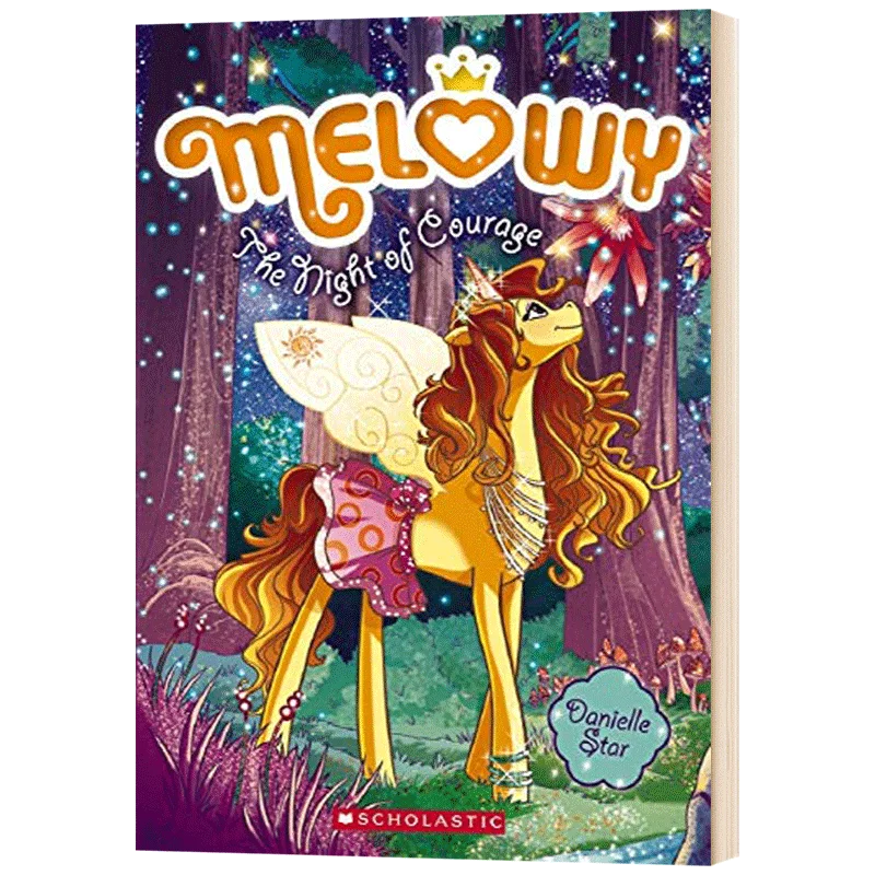 

Melowy 3 The Night of Courage, Children's books aged 6 7 8 9 English books, Fairy tale novel 9781338151787