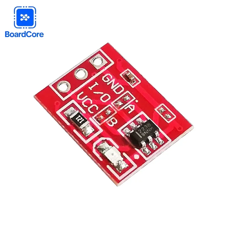 Picture 3: 5-20PCS TTP223 Touch Sensor Module 2.5V-5.5V Single Channel Capacitive Switch Sensor with Self-Lock/Momentary Mode for Arduino