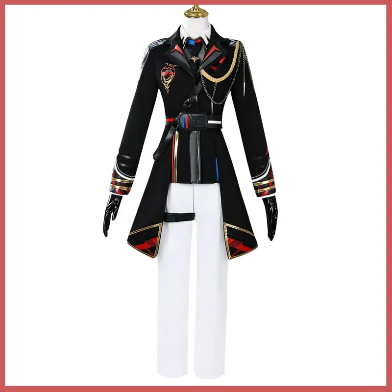 

CyGame Love and Deepspace Player Heroine Zayne Xavier Rafayel Cosplay Costume Pilot Uniform Coat Woman Halloween Christmas Suit