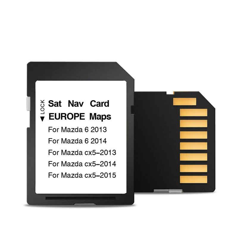 

8GB SD Card GPS Sat Navi EU UK Maps Update GPS System Software for Mazda 6 CX-5 Car 2025 Update Radio Accessories