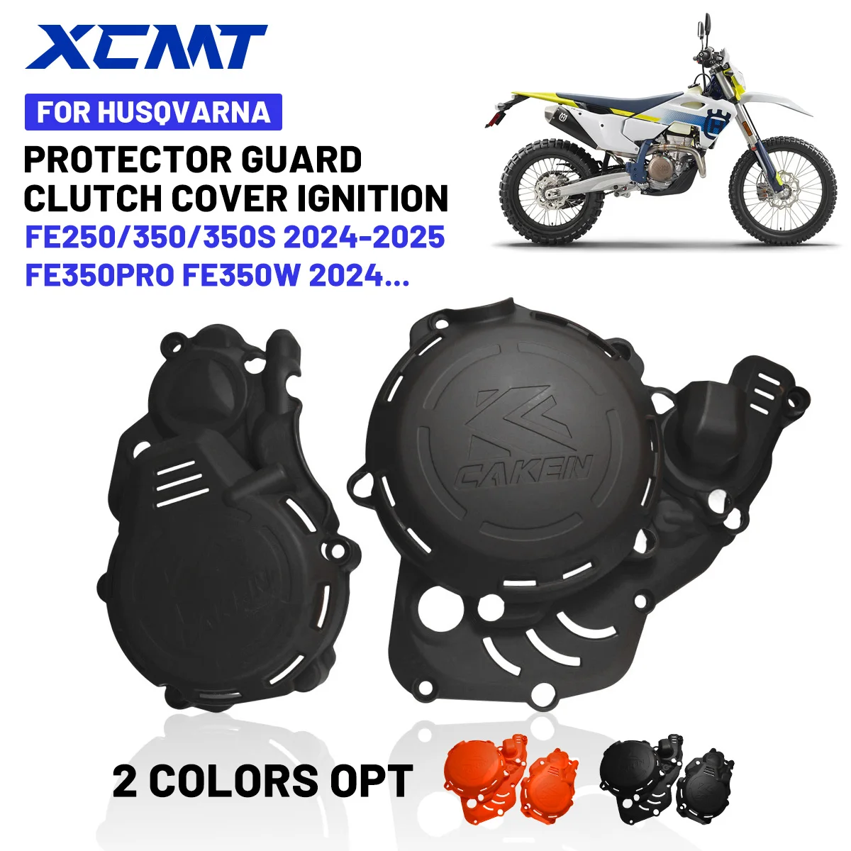 

For Husqvarna FE250/350/350S 2024-2025 FE350PRO FE350W 2024 KTM EXC-F250/350 XW-F350 24-25 Clutch Protector Lgnition Guard Cover