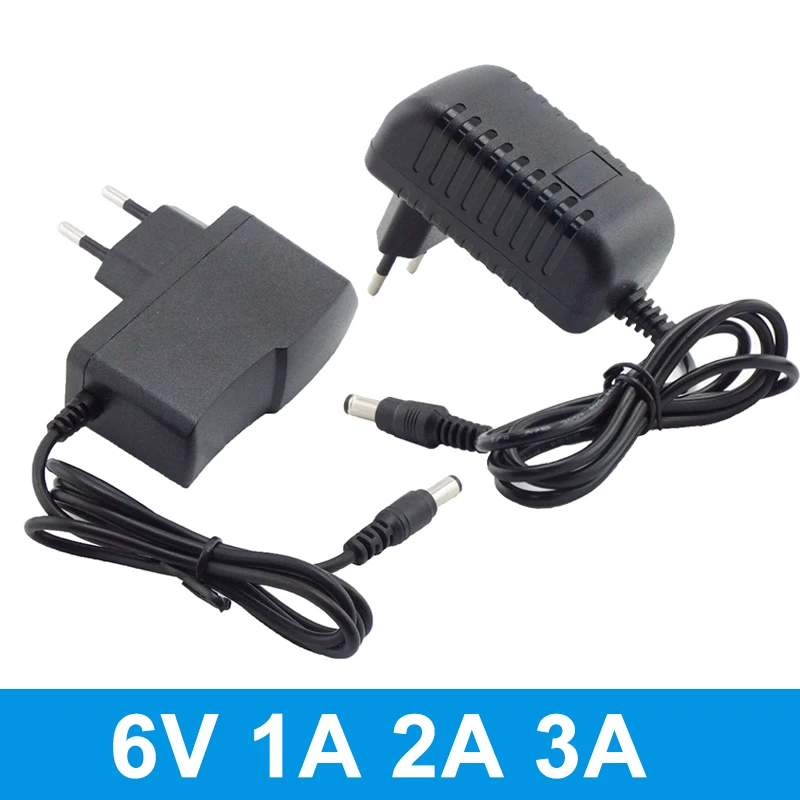 Ac Dc Adapter 6V 1A…