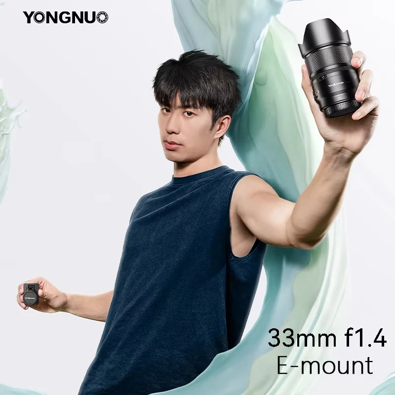 YongNuo YN33mm F1.4 YN33mm F1.4S DA DSM WL Pro Lens APS-C AF Large Aperture Wide Angel Prime For Nikon Z Sony E Mount Cameras